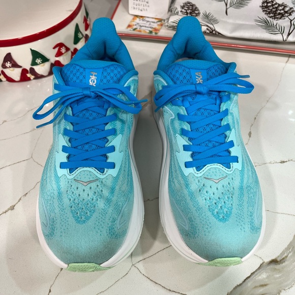 Hoka Clifton 10 Running Shoes. Women’s Size 9B Color Blue - Picture 3 of 12